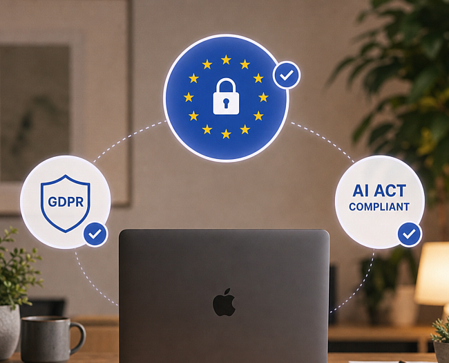 EU AI Act rules configured in the platform
